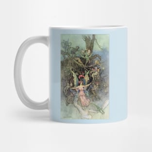 "They Get Away Down Under Ground" - Warwick Goble Mug